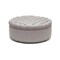 Baxton Studio Iglehart Beige Linen Modern Tufted Ottoman 96-4844 - alternate 1